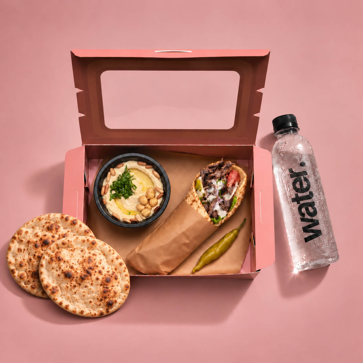 Sourdough Beef Shawarma Box